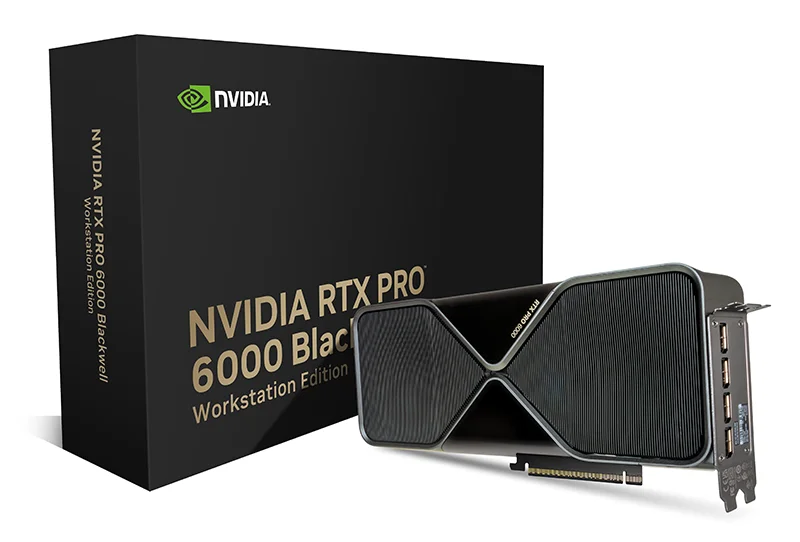 NVIDIA RTX PRO 6000 BLACKWELL SERVER, 96GB GDDR7, 600W, PCIE5X16, DP(4), 2SL (BULK PACK)