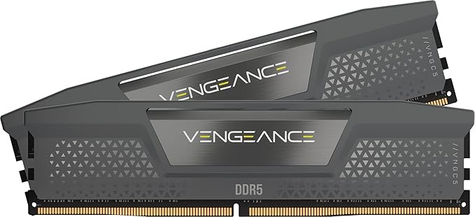 Corsair Vengeance 16GB (2x8GB) DDR5 DRAM 5200MT/s CL40 Memory Kit Äî Black