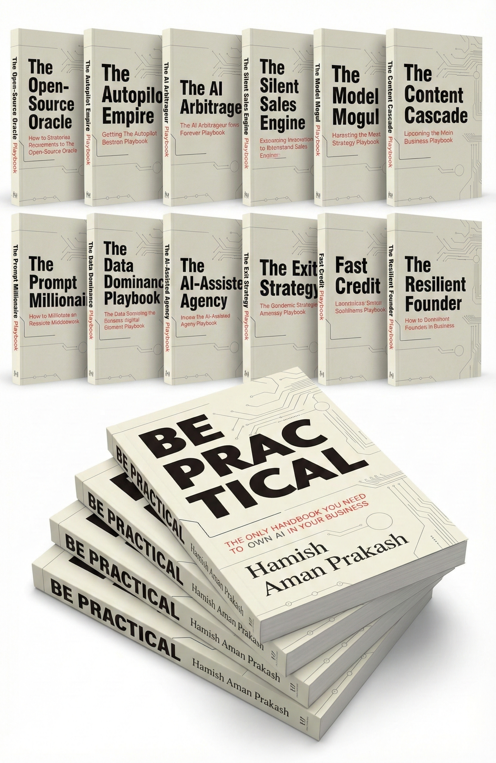 🔥 Be Practical AI Automation Kit – 5 Books + 12 Playbooks (Free Tools, No Subscriptions)