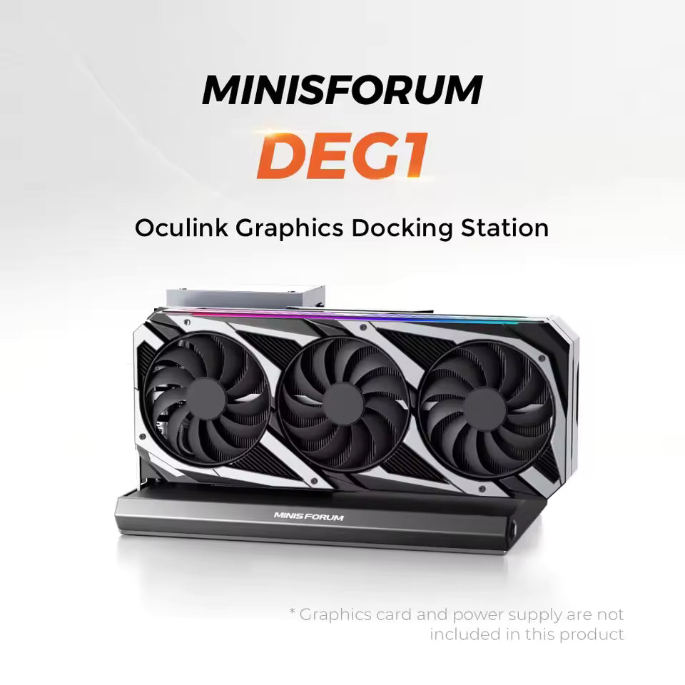Minisforum DEG1 eGPU Dock