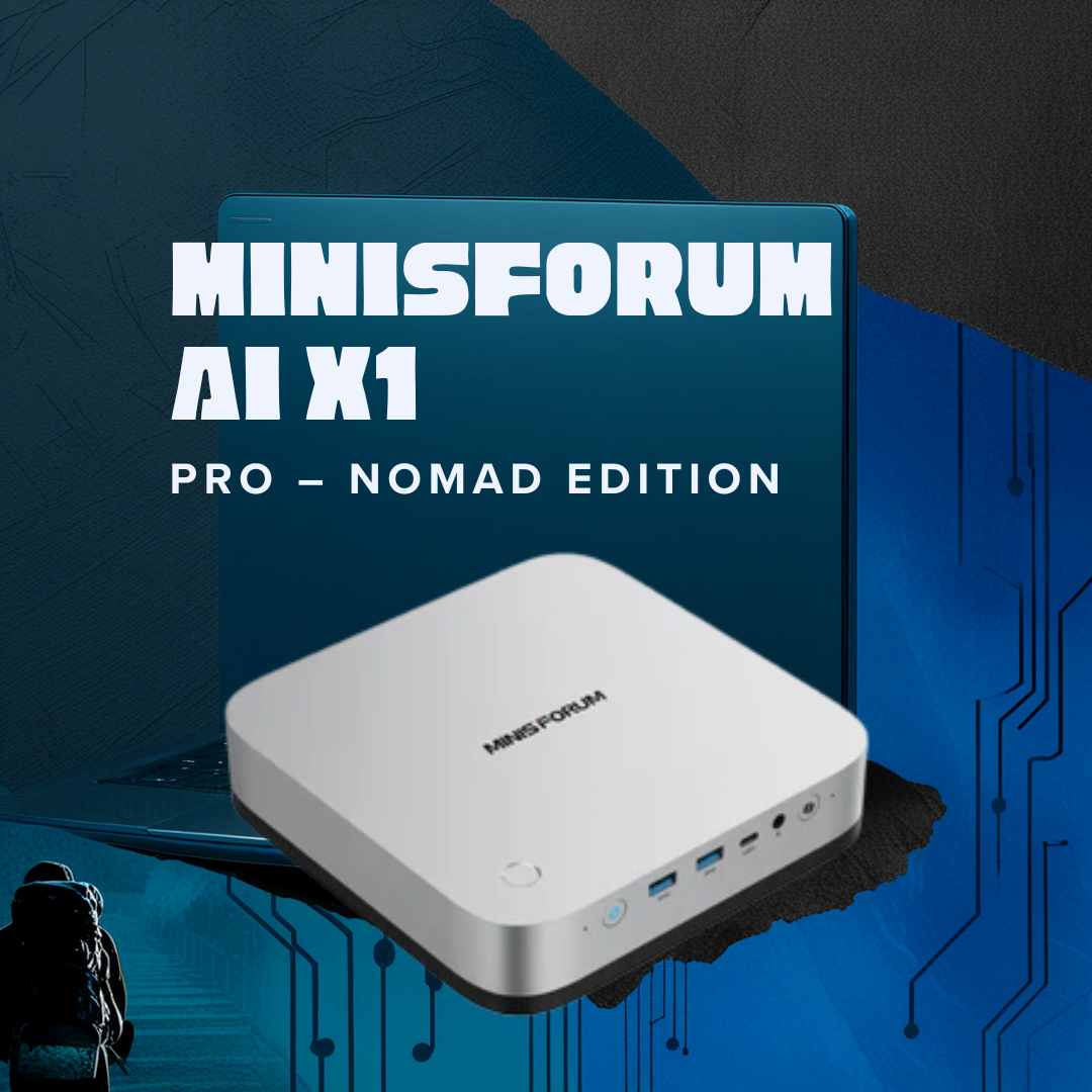 Minisforum AI X1 Pro - Nomad Edition